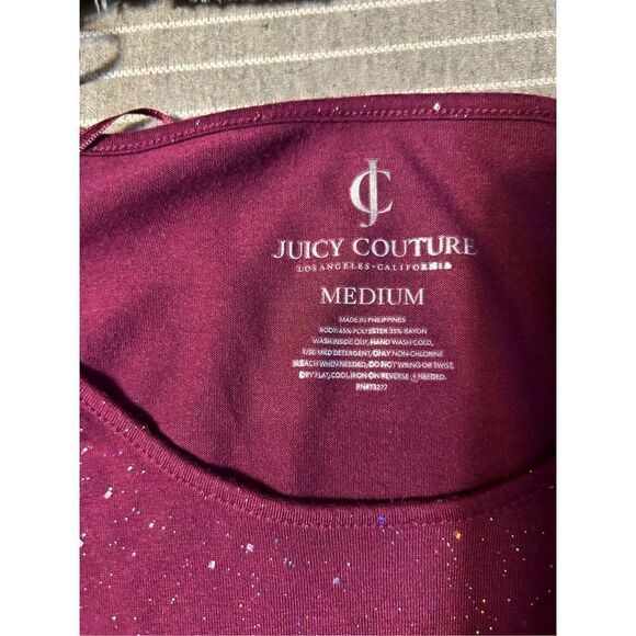 Juicy couture glitter side tie tee
Size meduim - Picture 4 of 4